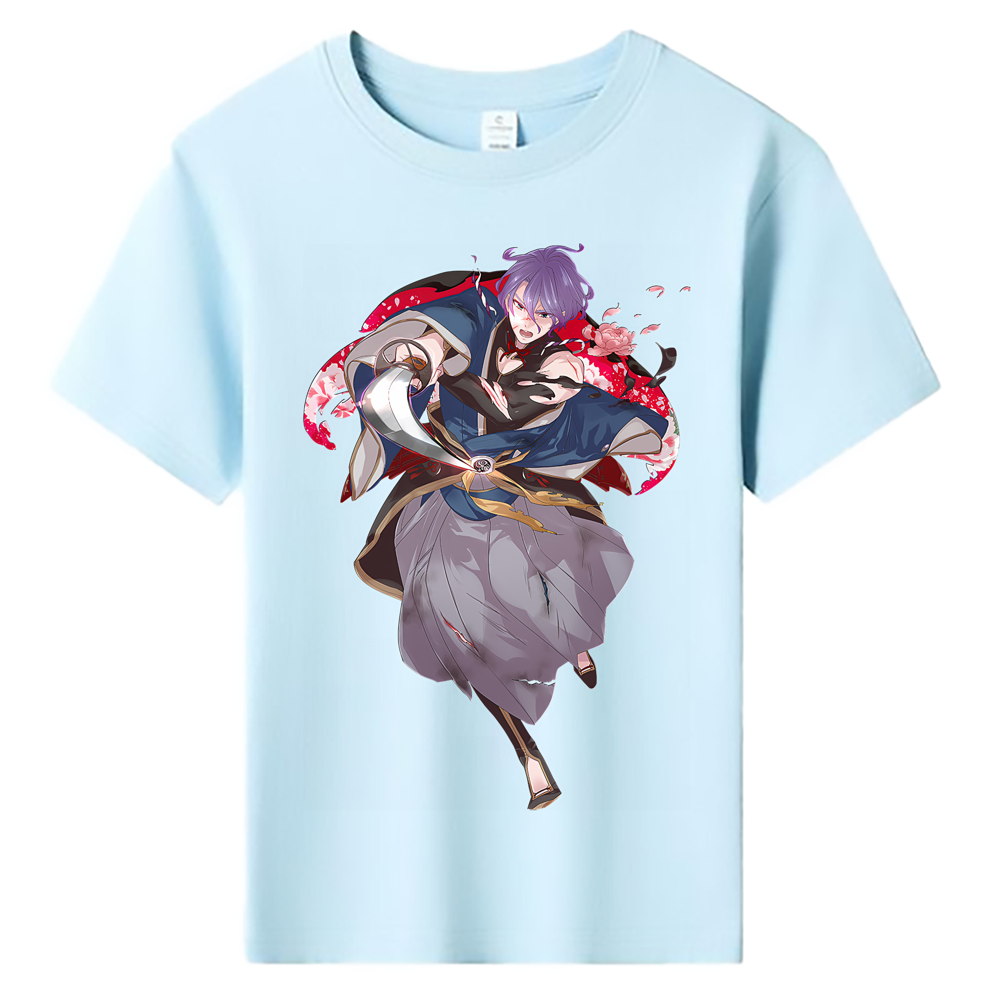 （画像用） 刀剣乱舞 Touken Ranbu 綿100％キッズTシャツ（フロントプリント）